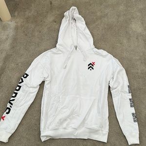 Barry’s x hoodie size small white